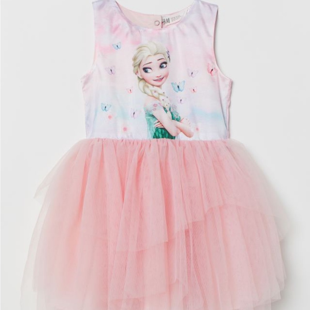 🆕 Disney Frozen Spring Elsa Party Dress Size 6/7 and 7/8